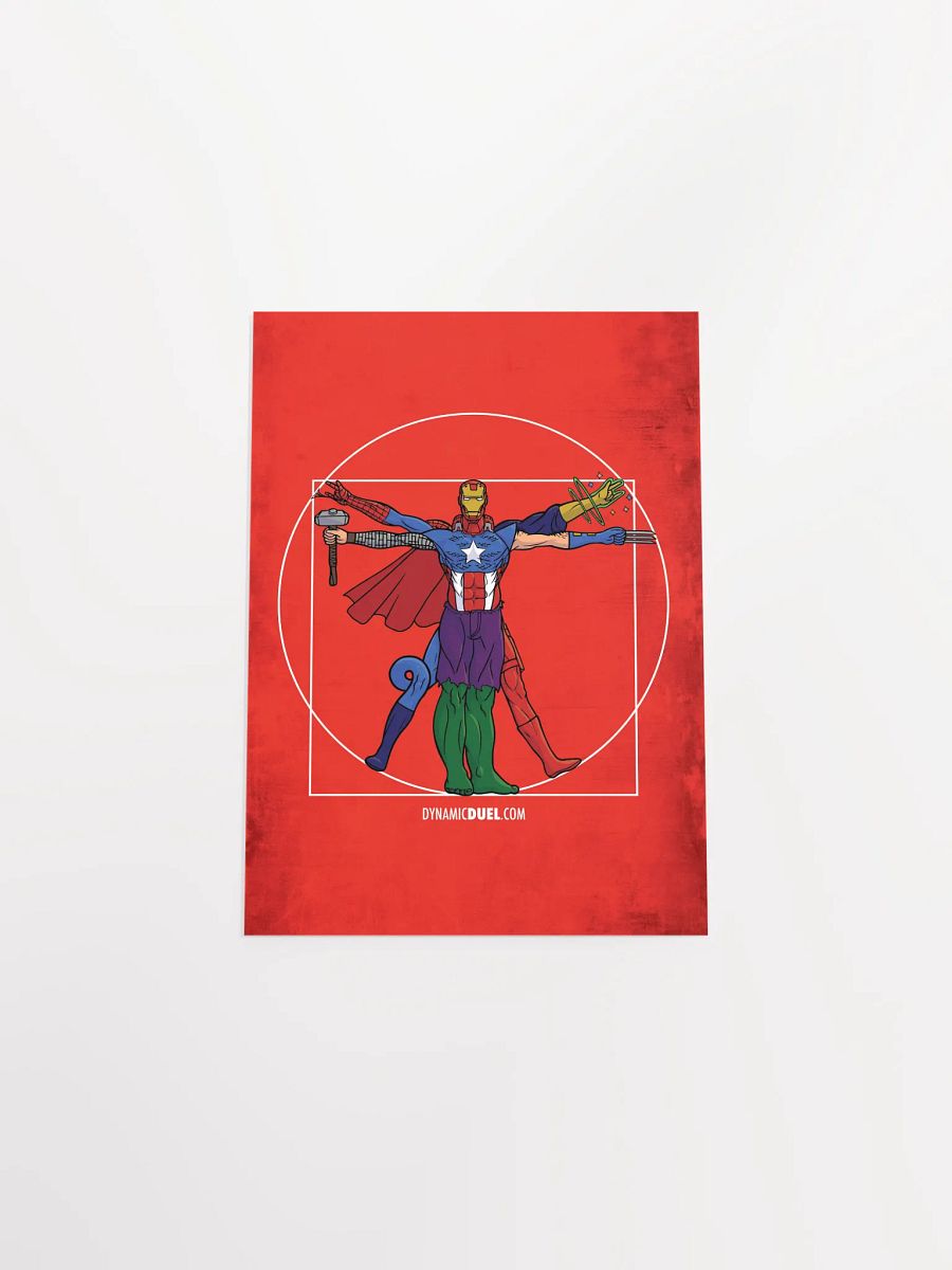 Marvel Vitruvian Poster - Male Poster product image (45)