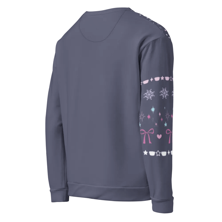 Sweetly Stitched Christmas Bear Cozy Sweatshirt product image (9)