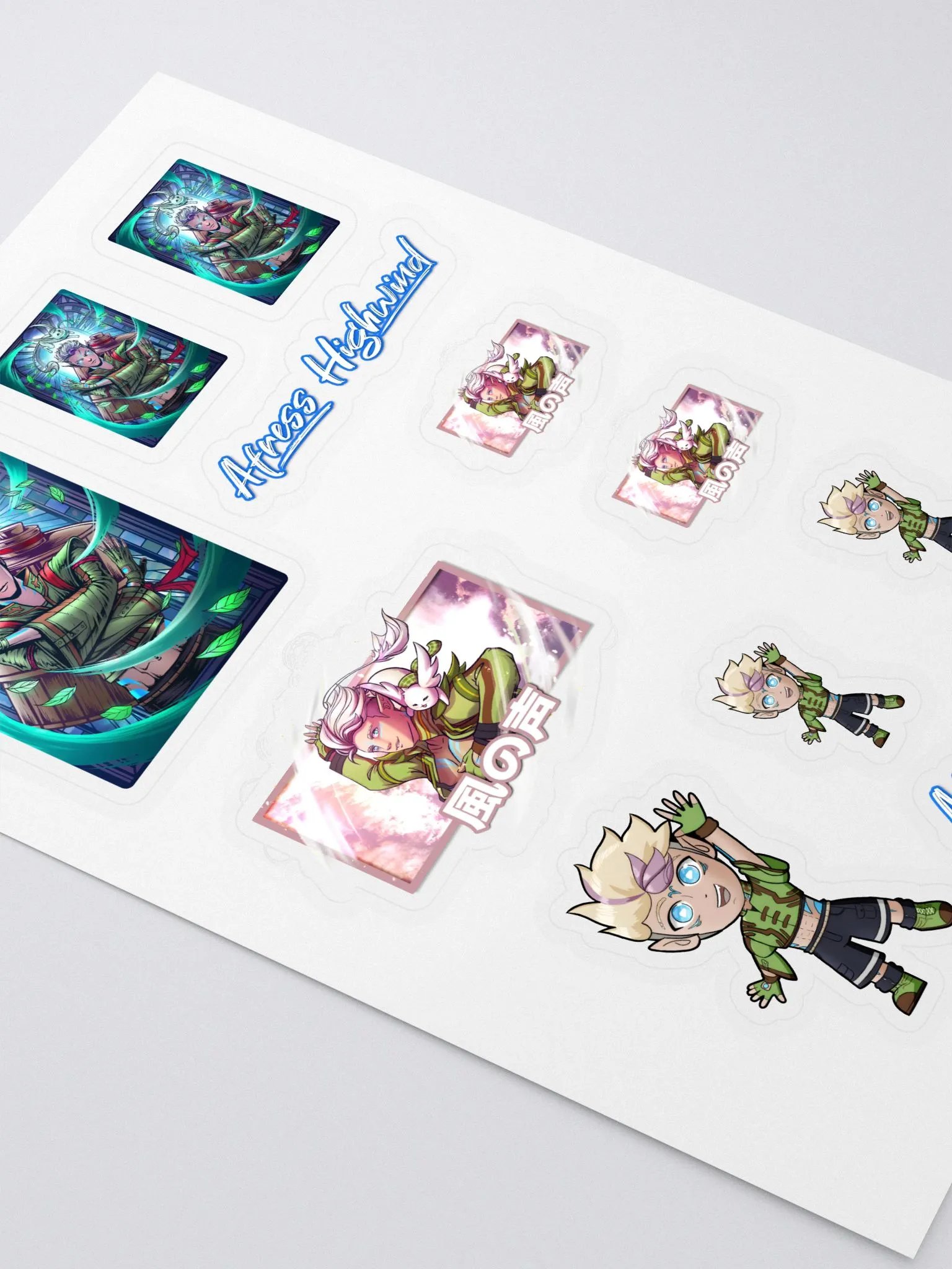 Afress Art Sticker Sheet #1 product image (2)