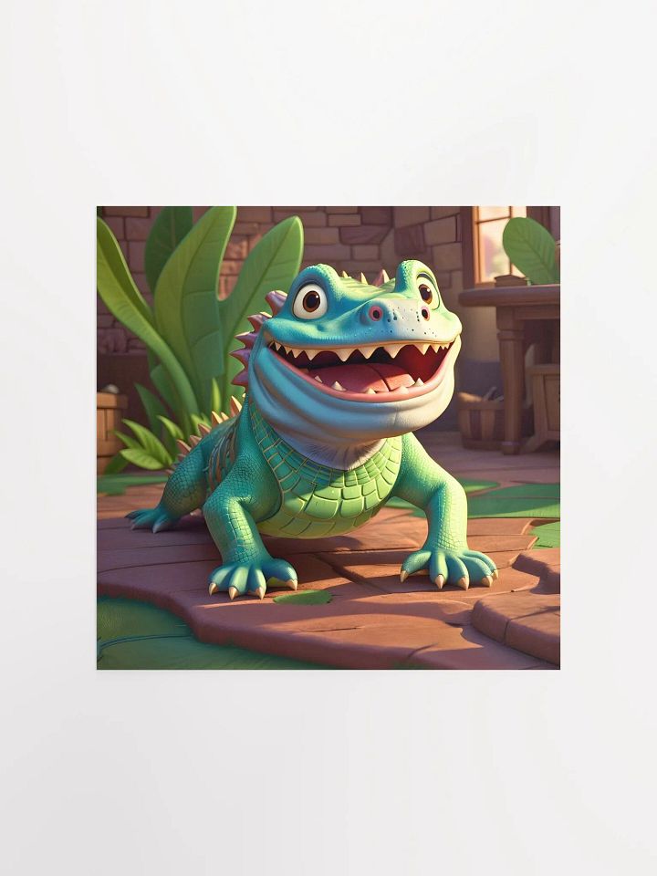 Endangered Species - Mexico - Morelet´s Crocodile Poster product image (1)
