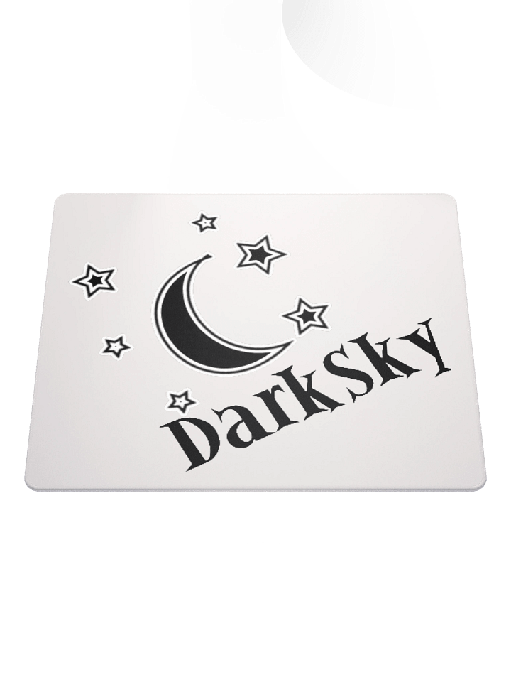 DarkSky Logo Gaming Mouse Pad (Black) product image (1)