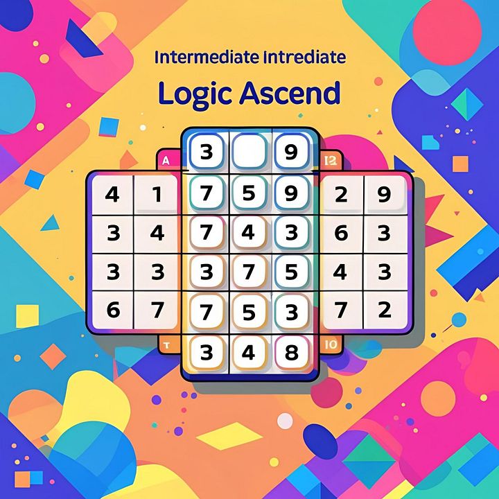 Logic Ascend - Intermediate Sudoku to Boost Mental Skills product image (1)