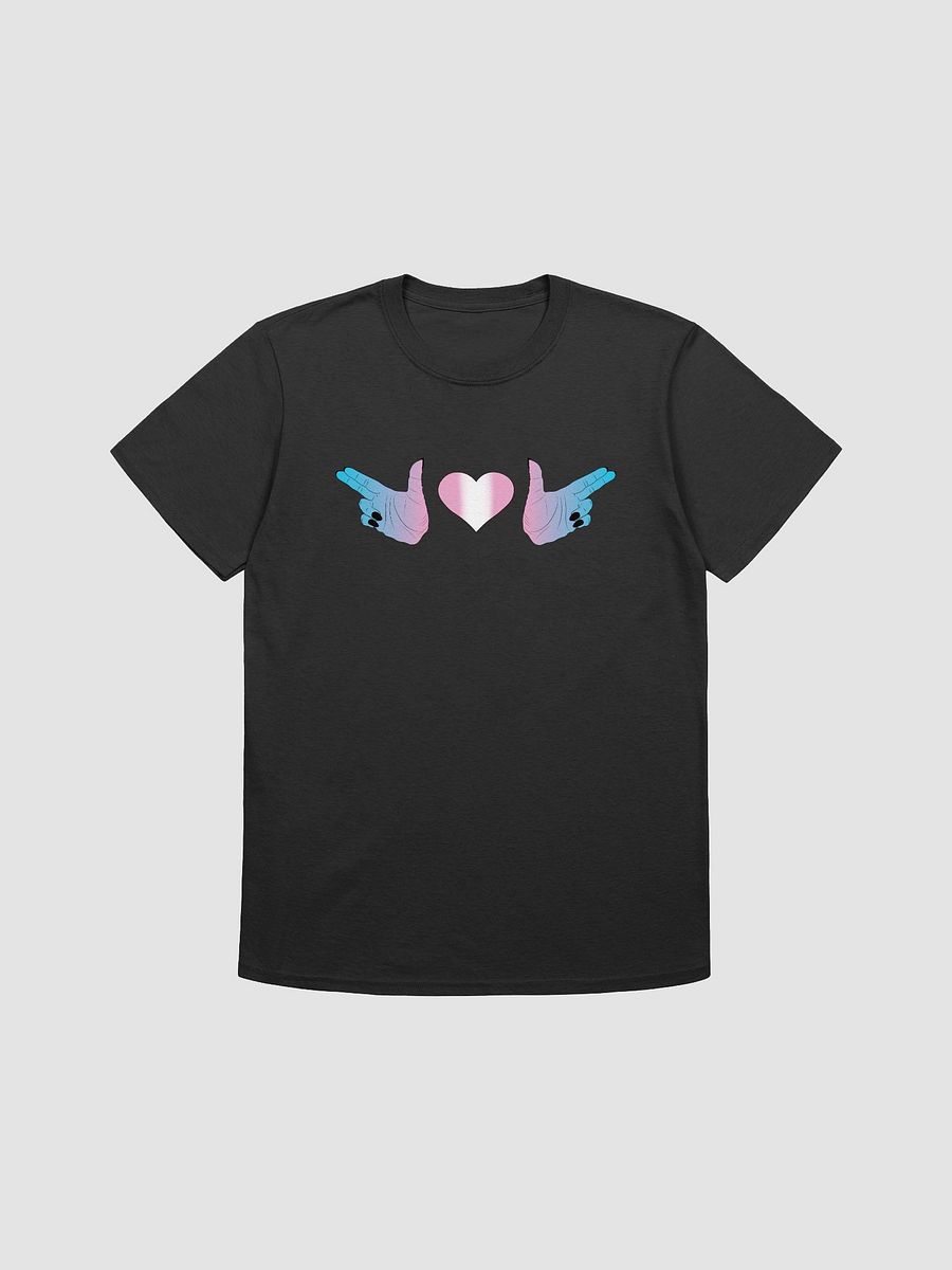 Finger Guns (trans flag) T Shirt product image (1)