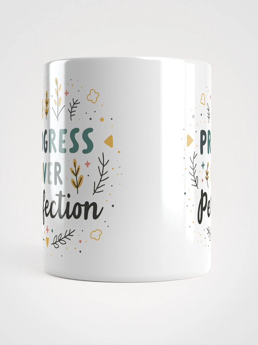 Embrace Your Journey with the Progress Over Perfection Mug – Your Daily Reminder to Celebrate Growth and Self-Compassion product image (5)