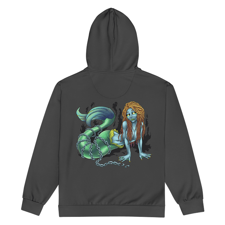 Chained Mermaid Zipper Hoodie product image (2)