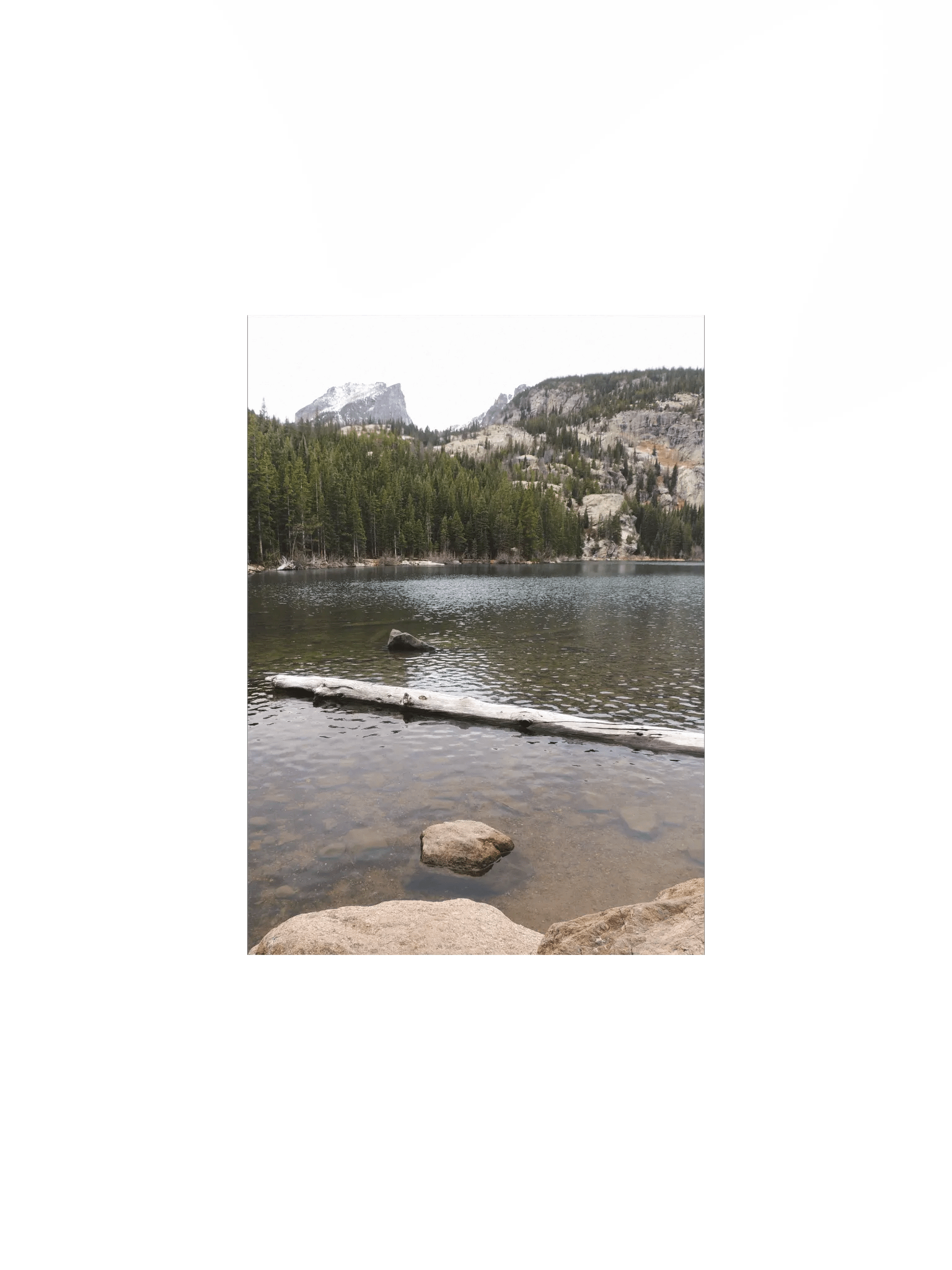 Bear Lake Poster Print product image (1)