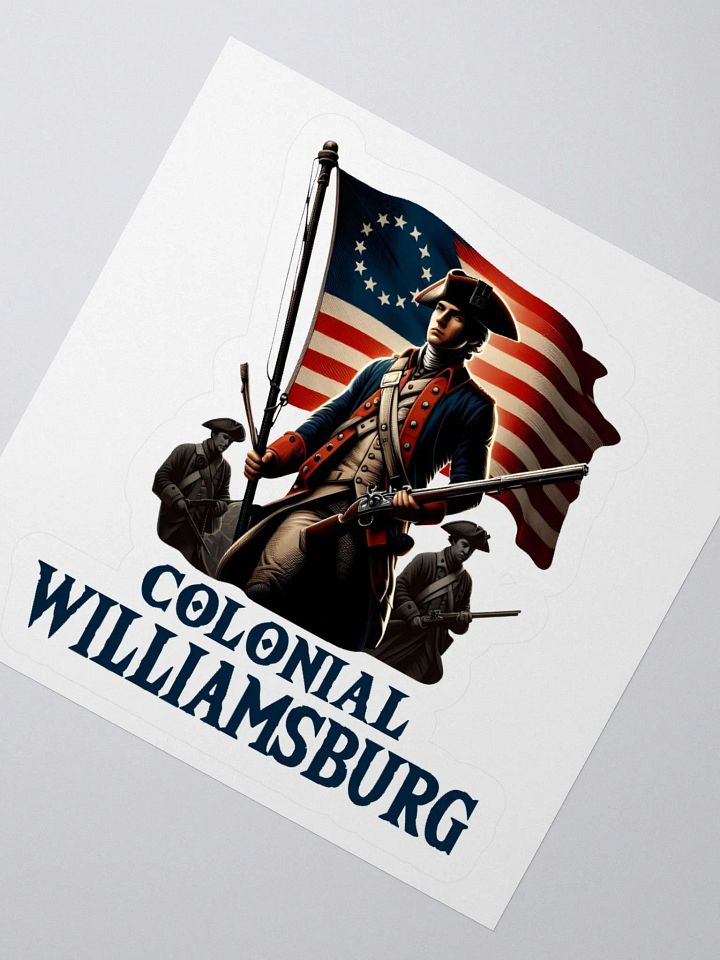 Colonial Williamsburg Colonial Soldier Sticker product image (5)