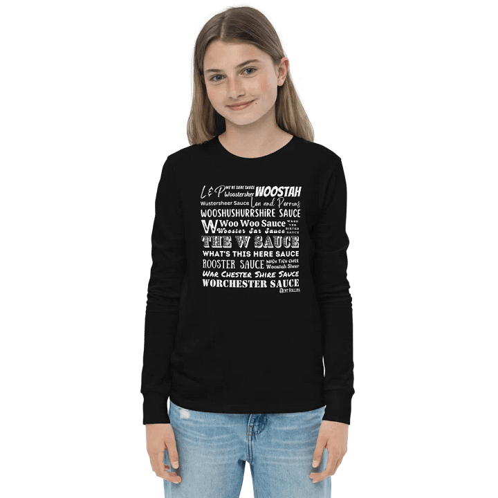 The W Sauce Long Sleeve Kids product image (1)