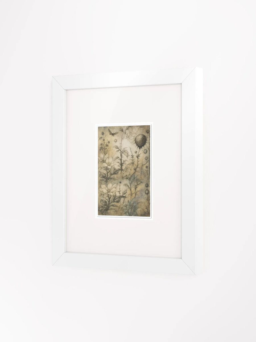 The Secret Garden Sketchbook Artprint Framed product image (3)