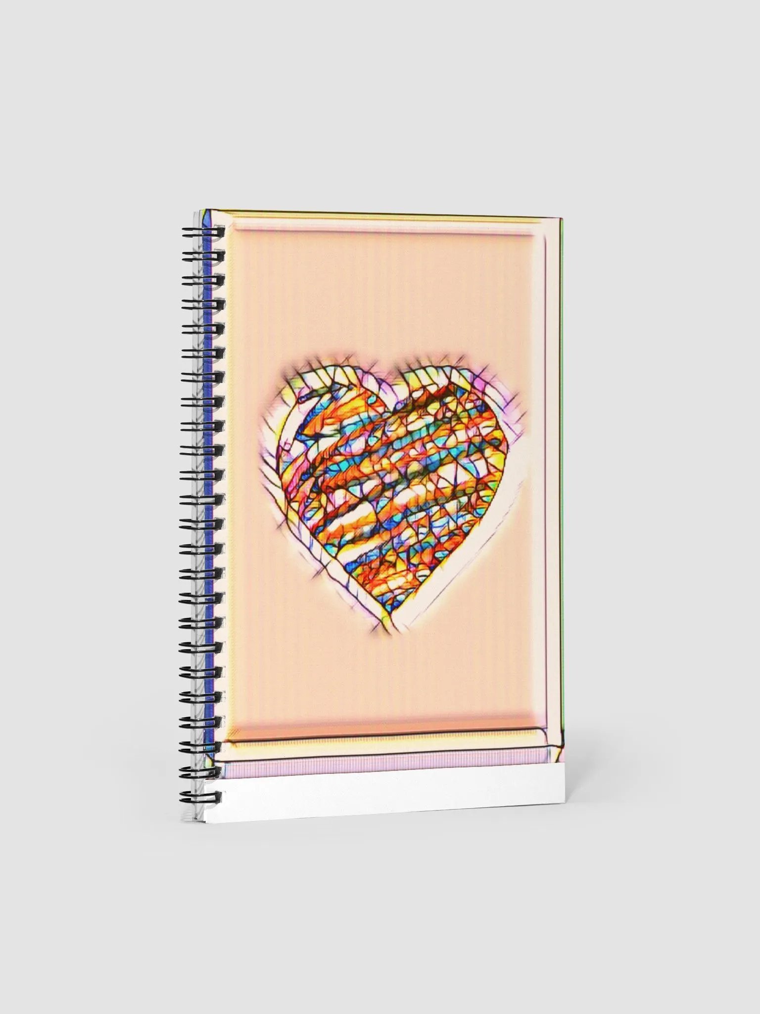 Mosaic/Stained Glass Heart Design Journal product image (1)