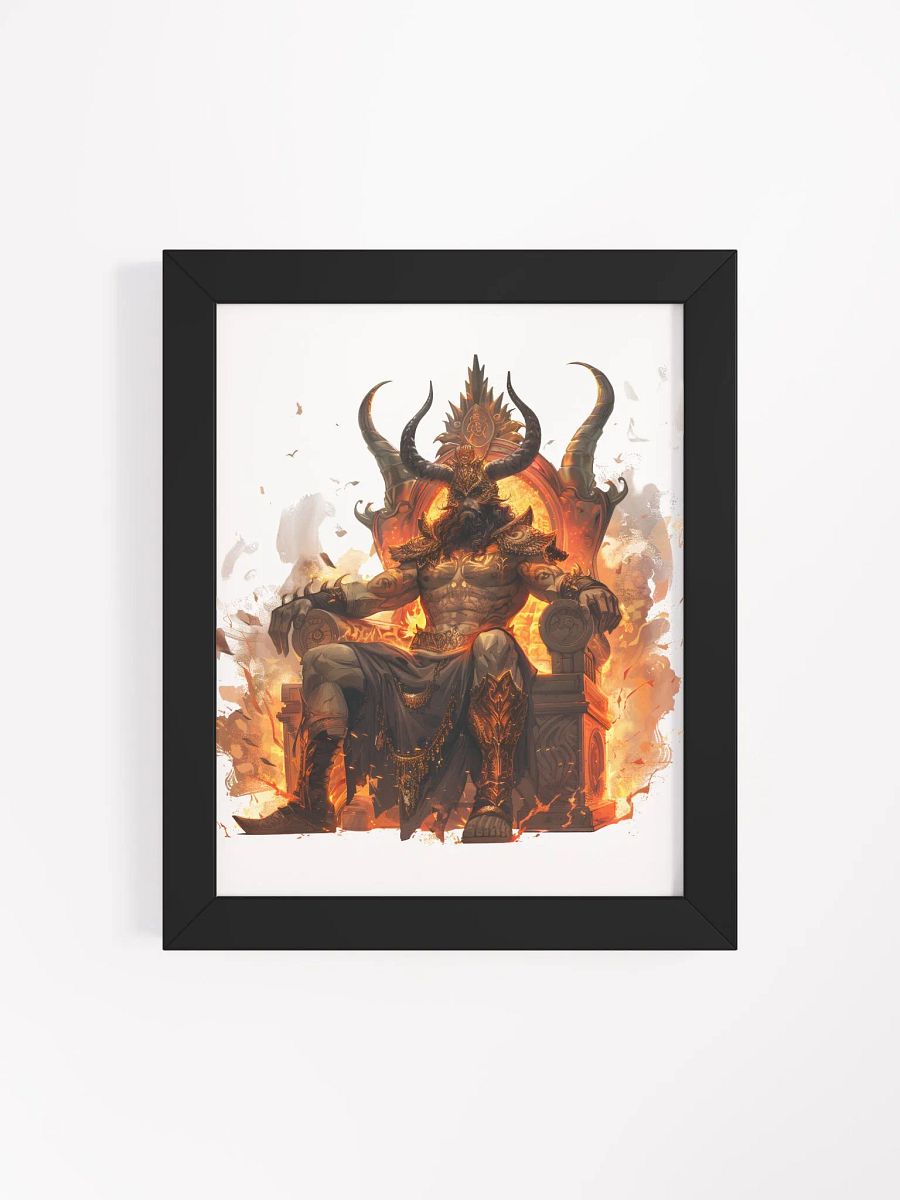 Hades - The God of the Underworld Framed High-Quality Matte Poster product image (20)