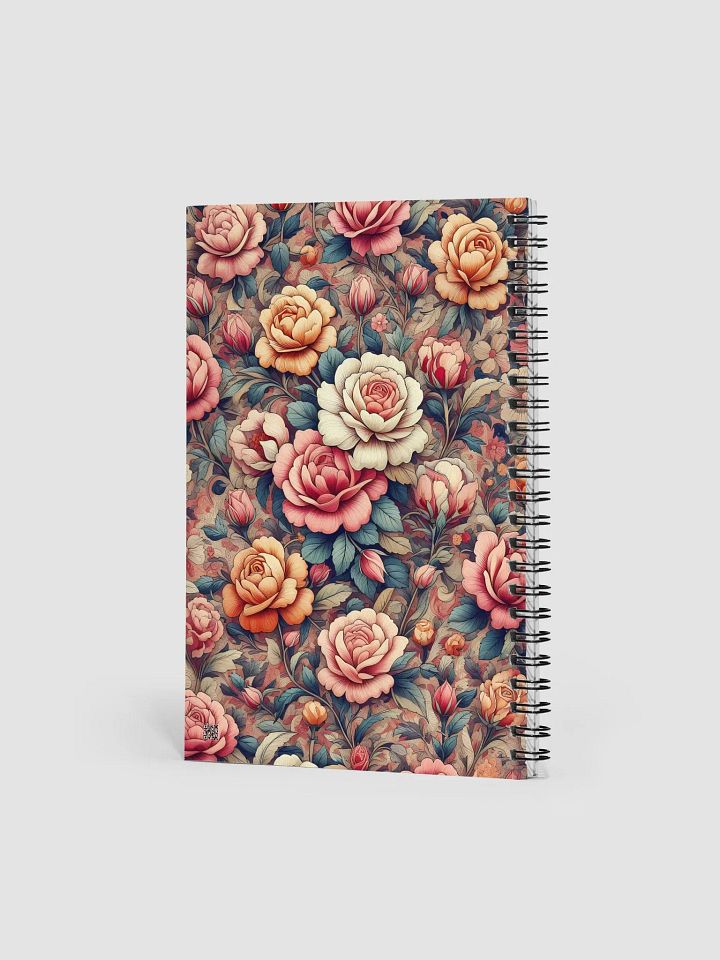 Royal Floral Spiral Notebook product image (2)