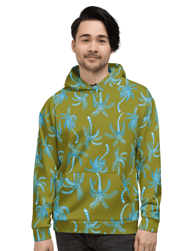 Neon Palmtree | Recycled Unisex Hoodie product image (11)