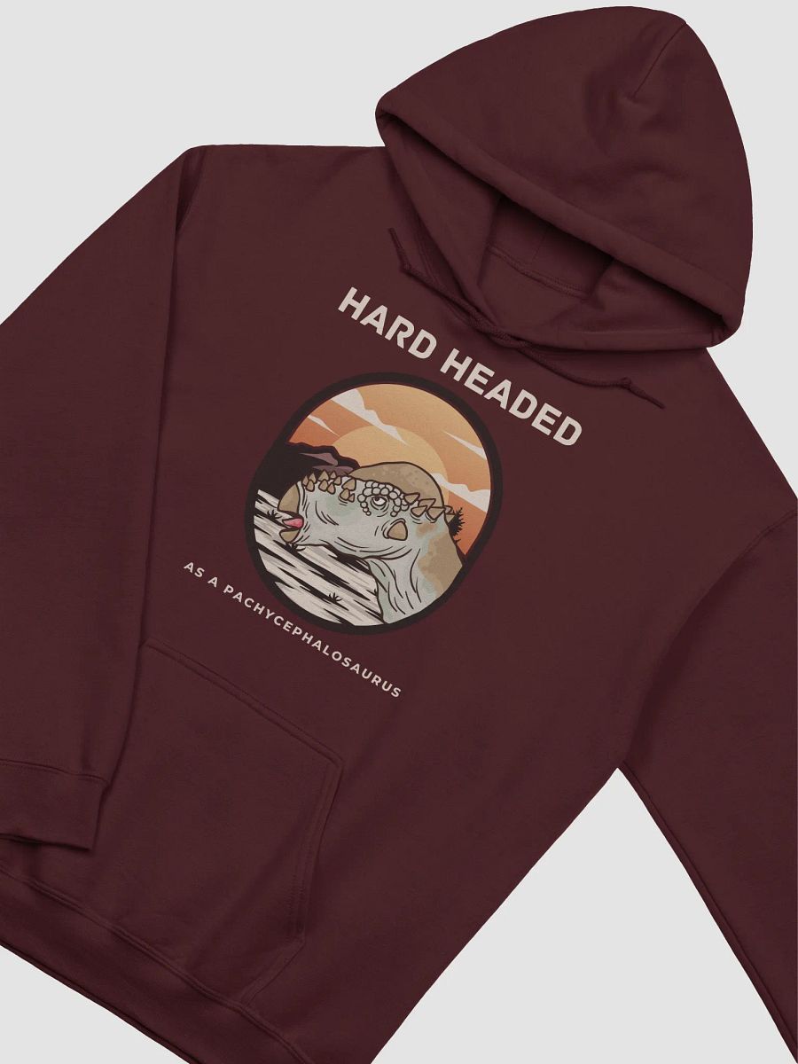 Hard Headed As A Pachycephalosaurus - Funny Dinosaur Hoodie product image (29)