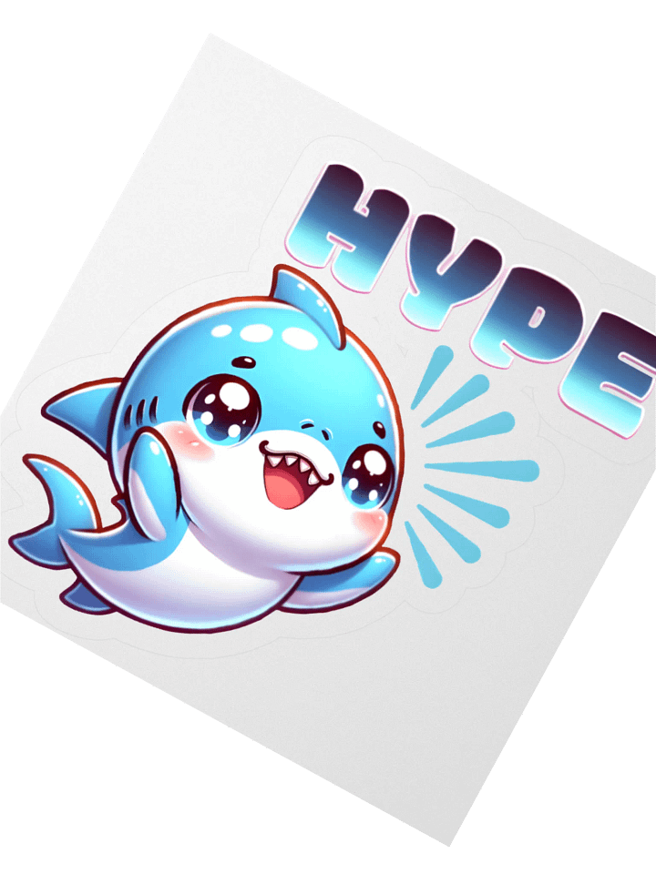 HYPE Shark Stickers product image (2)