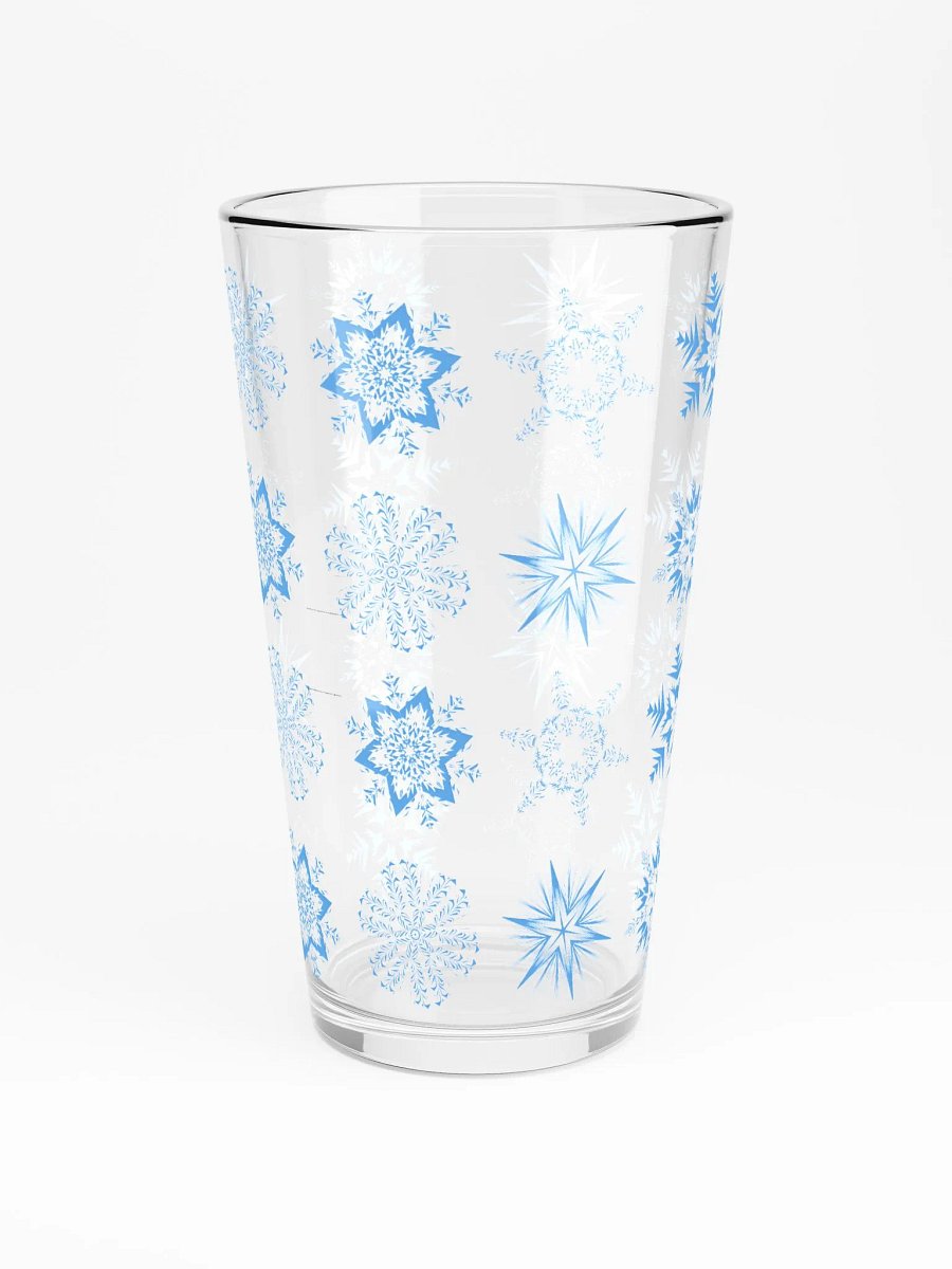 All Snowflakes Pint Glass product image (3)