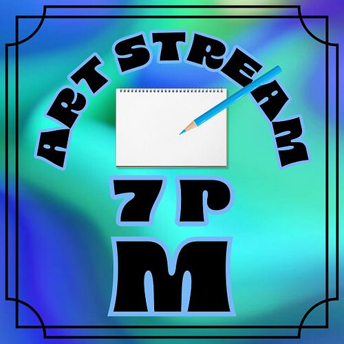 Art stream o’clock and 7pm are synonymous today. Finally feeling well enough for a stream, we’ll see how the pain levels go b...