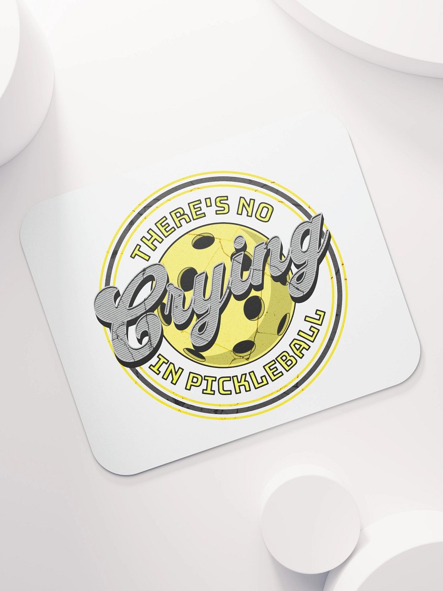 Theres No Crying In Pickleball Passion Mouse Pad product image (5)