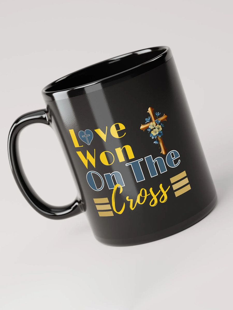 Love Won On The Cross, Christian Ceramic Mug product image (3)
