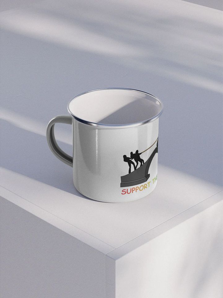 Support The Homies | Enamel Mug product image (1)
