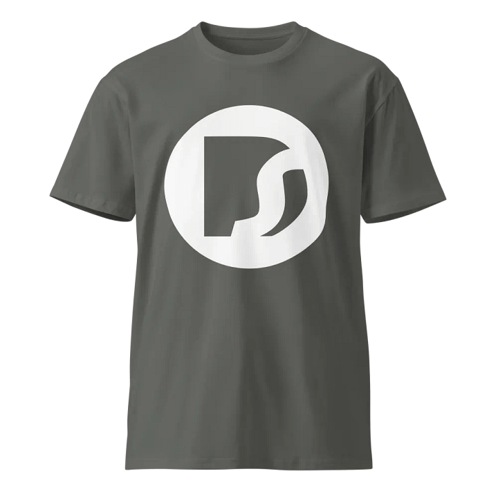 DS OG Logo Tee White/Charcoal product image (1)