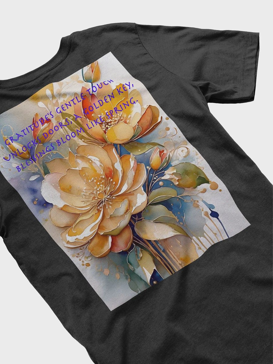 Gratitude's Golden Bloom T-Shirt product image (4)