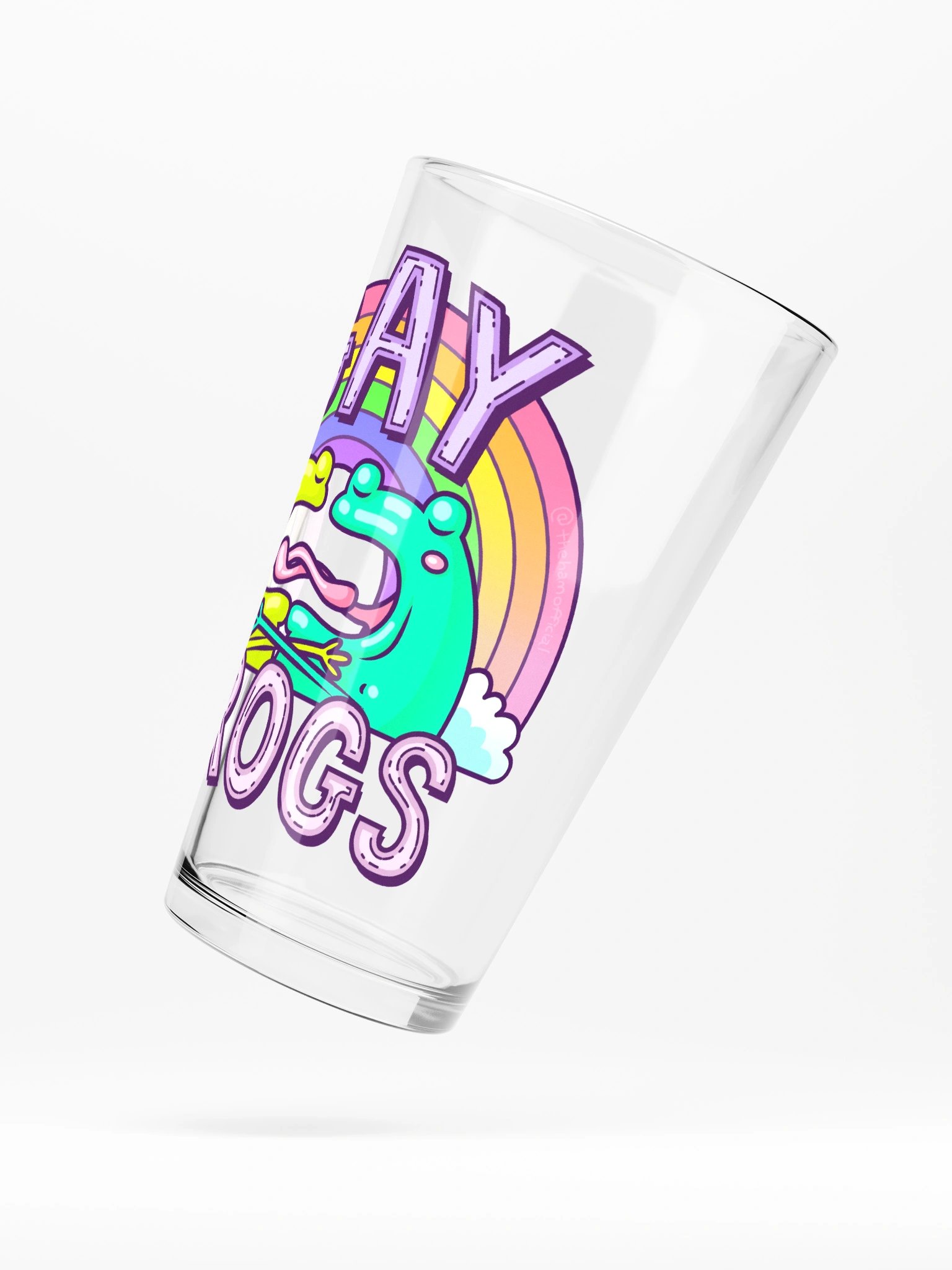 Gay Frogs Glass product image (5)
