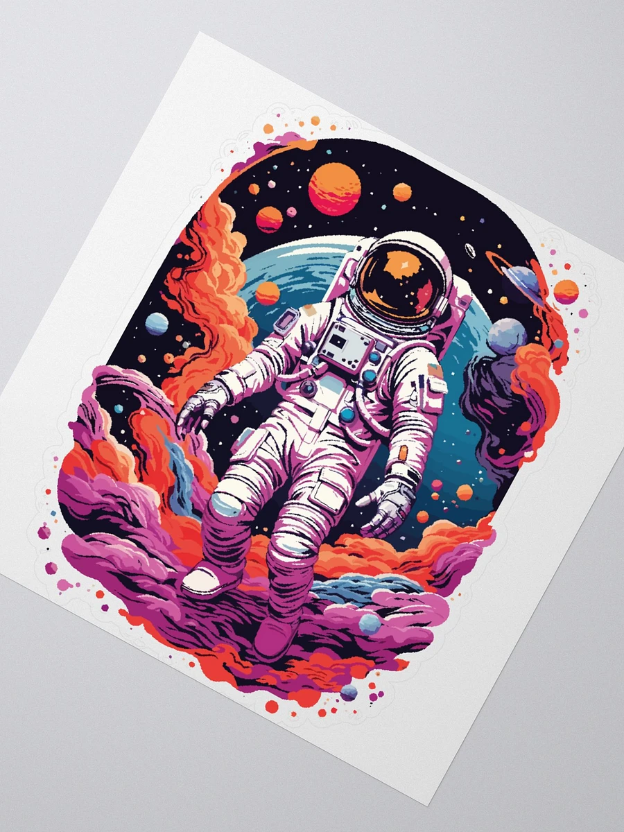 Cosmic Explorer Kiss Cut Stickers product image (6)