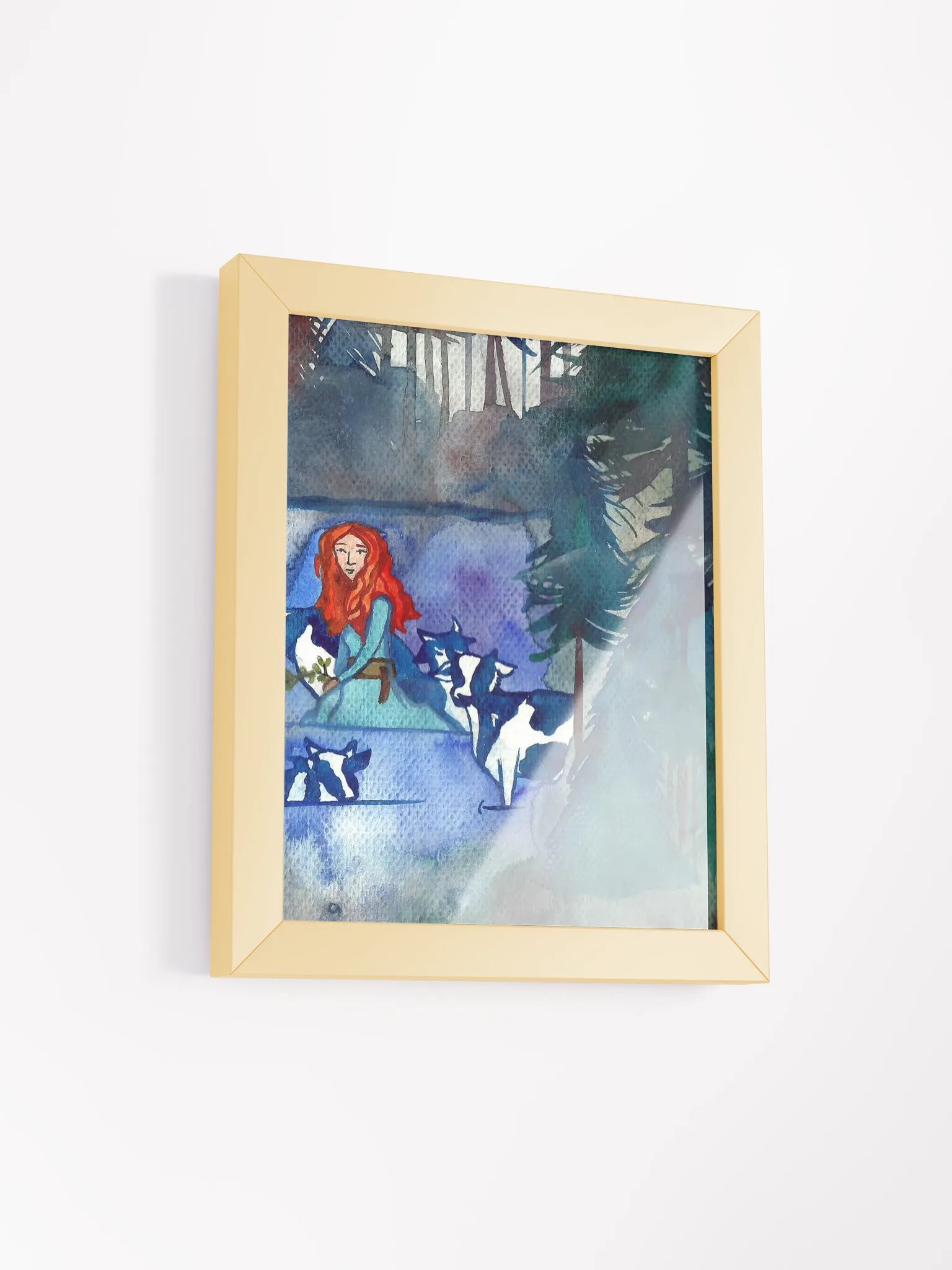 Vellamo And The Magic Cows Framed Print product image (8)