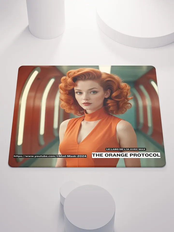 Mouse Pad Gaming The Orange Protocol product image (1)