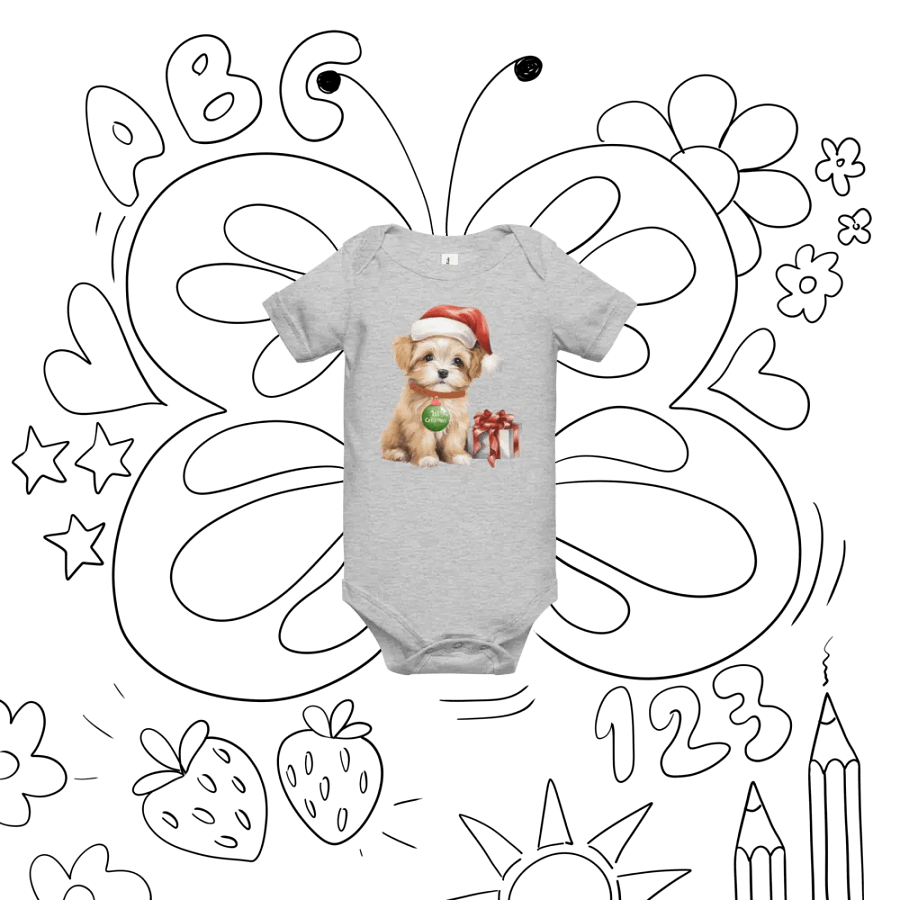 Santa Paws 1st Christmas Onesie product image (47)