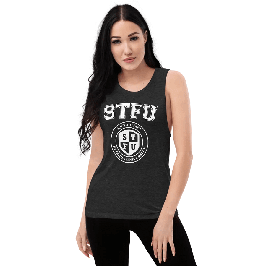 Women's Muscle Tank Top Dark Colors product image (8)