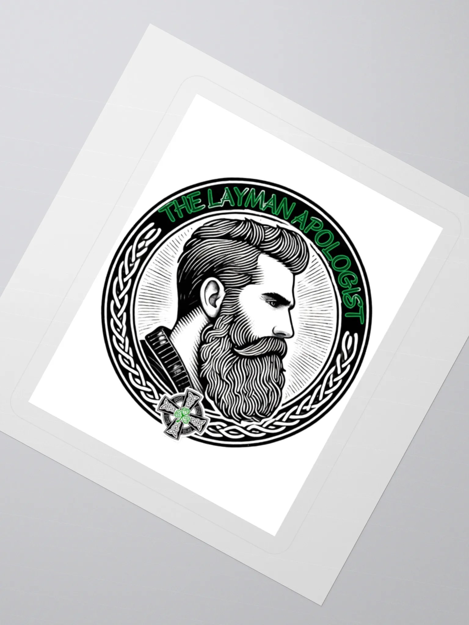 Layman sticker product image (6)
