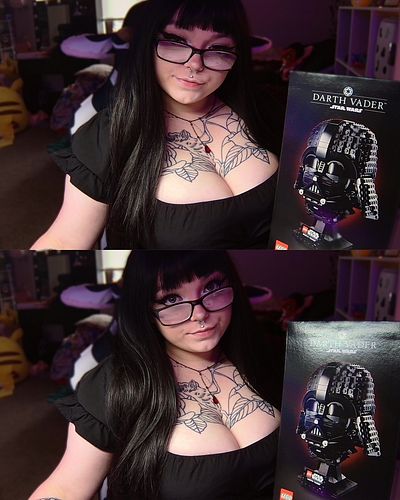 I’m back on Twitch and I did a “cozy” Lego building stream for May 4th (Star Wars day)🖤btw rare out of cosplay post!
*
*
*
*
...