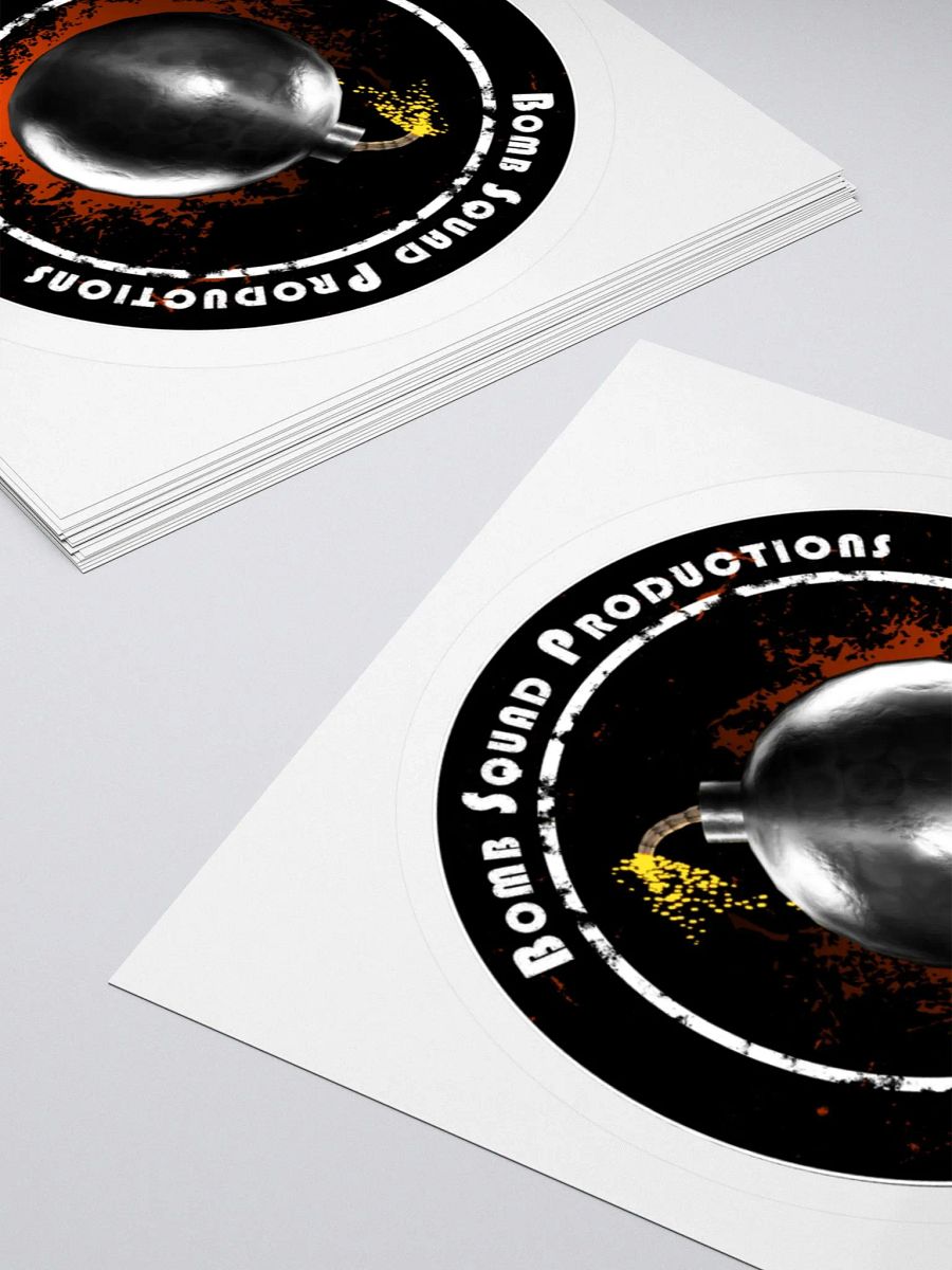 Bomb Squad Productions Logo Sticker product image (4)