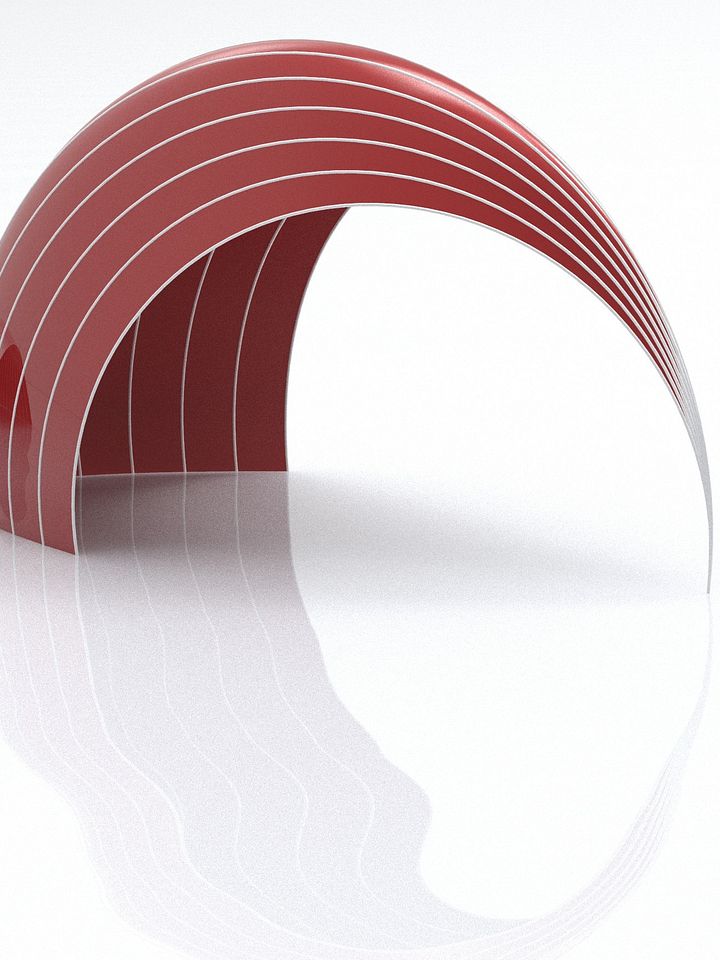 Parametric Architectural Shell Facade Design Grasshopper Rhino Files Download product image (2)