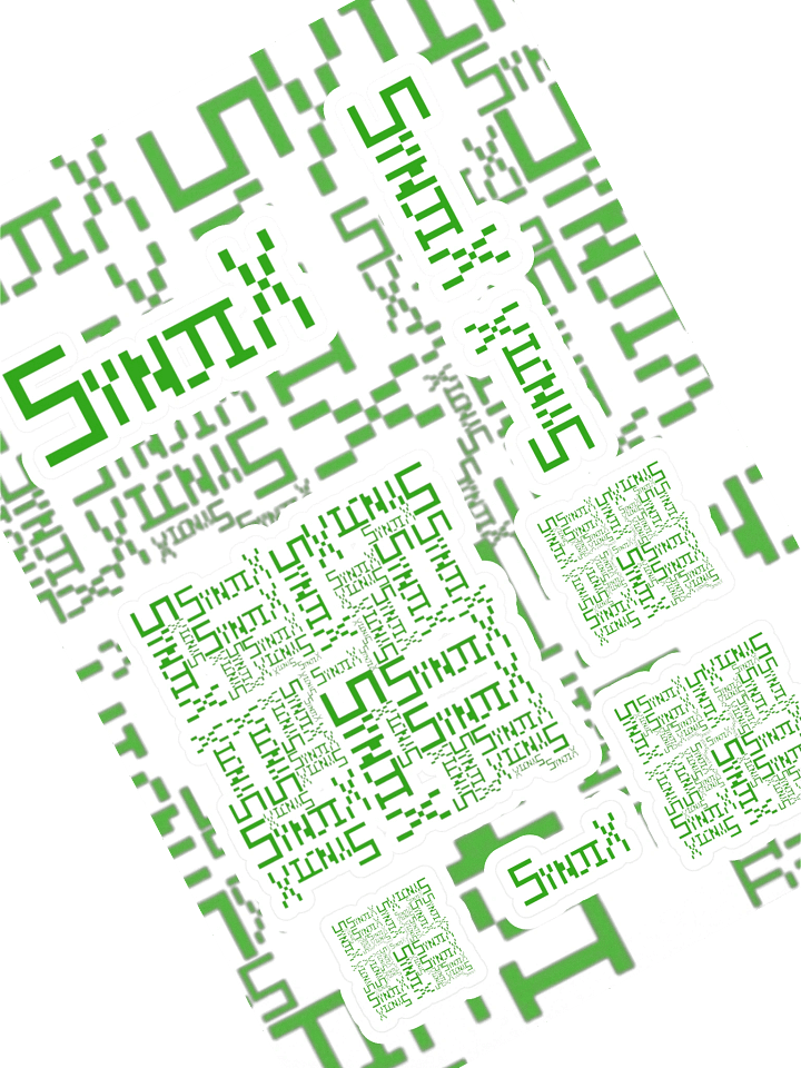 Pixel SynjiX Sticker product image (1)