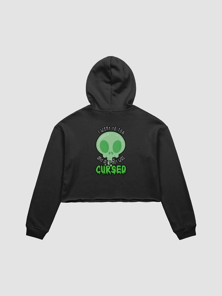 All I Got Was Cursed - Monk - Crop Hoodie product image (4)