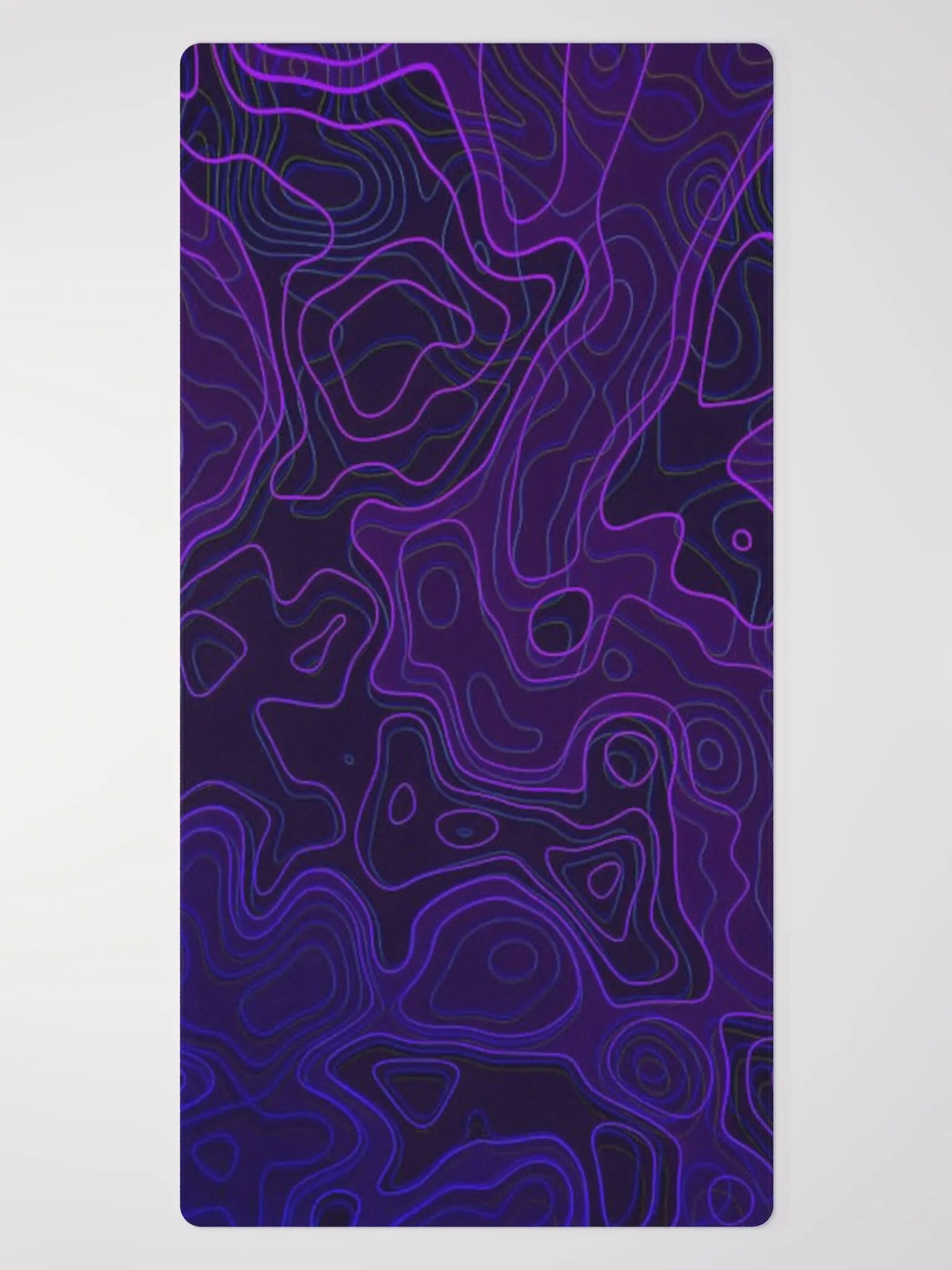 Psychedelic topography (DESK MAT) product image (2)