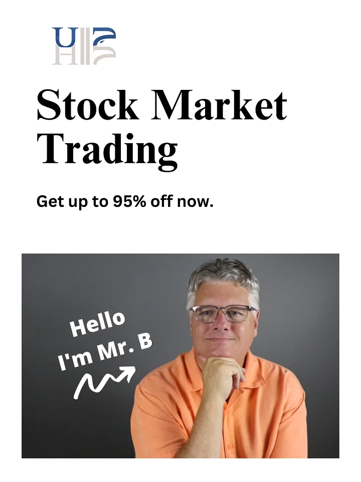 Stock Market Trading: Beginner Step X Step Stock Trading! product image (1)