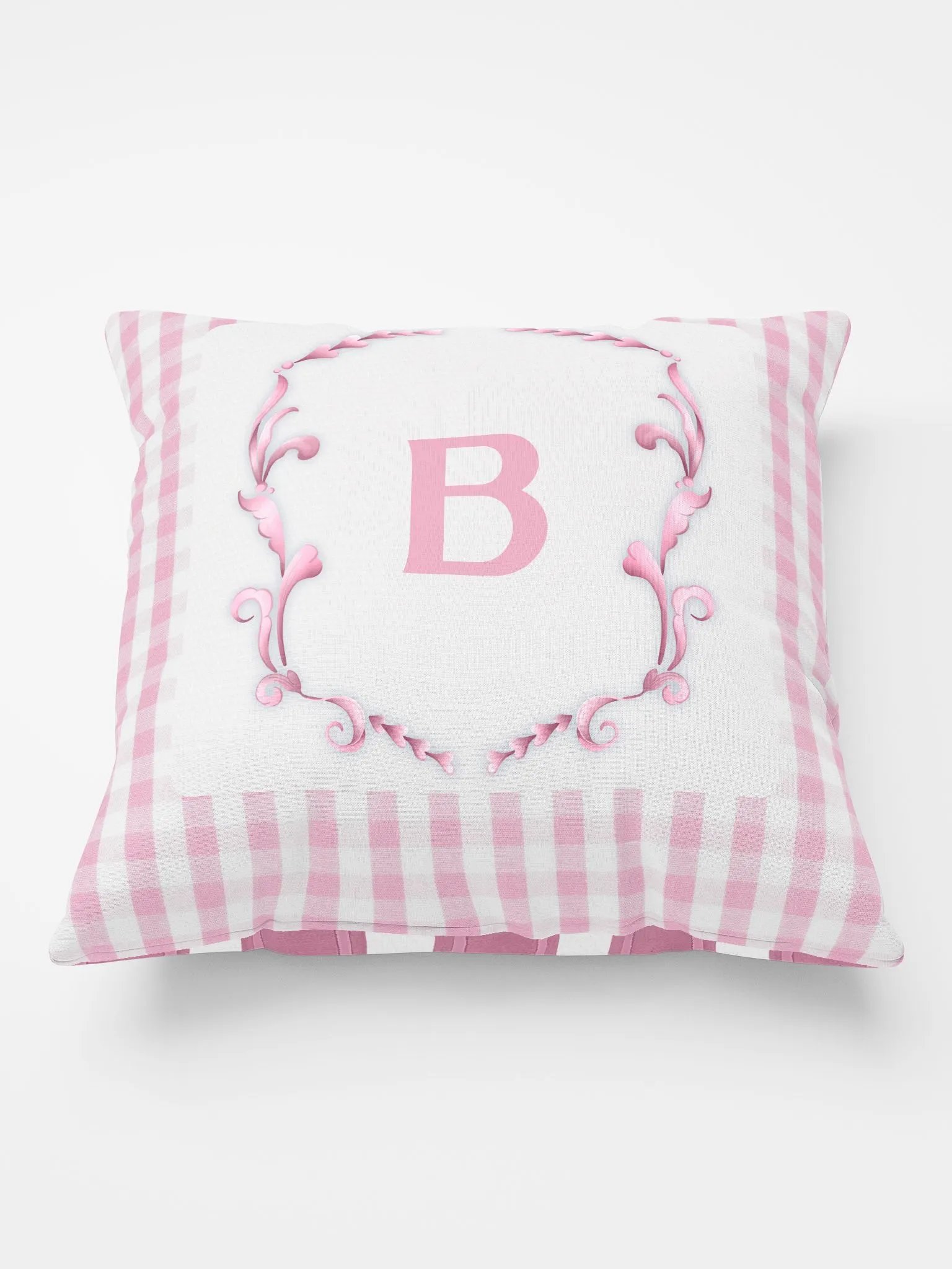 Pink Preppy Charm Pillow B product image (1)