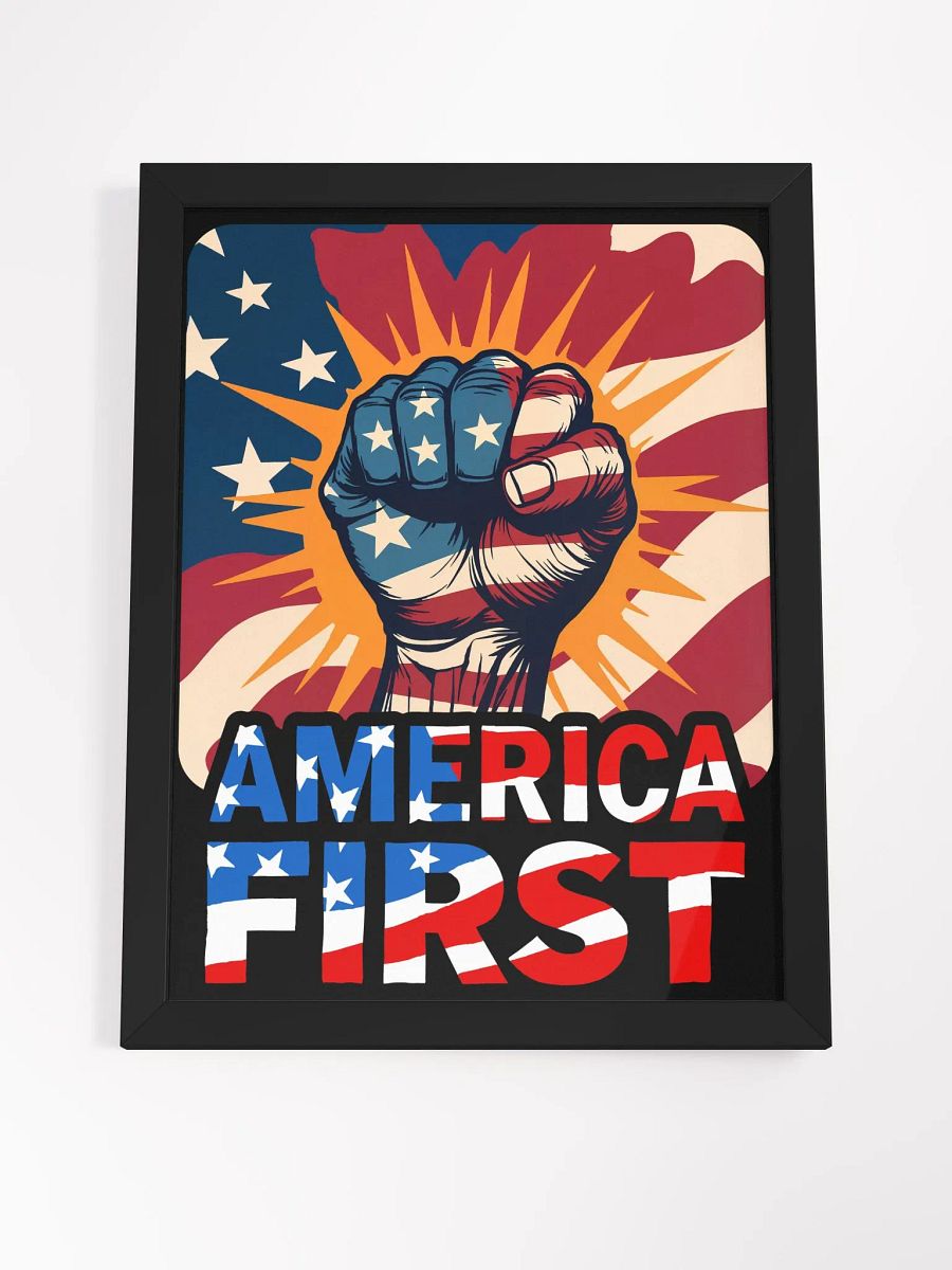 Framed Art: America First product image (4)