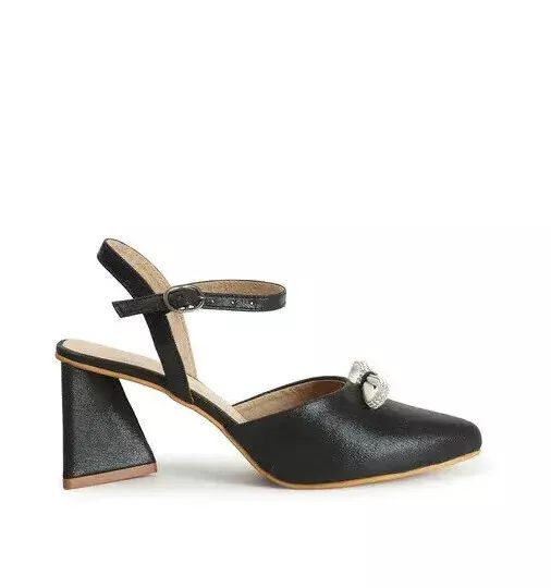 Rhinstone Latest Pyramid Heels for Girls and Women product image (2)