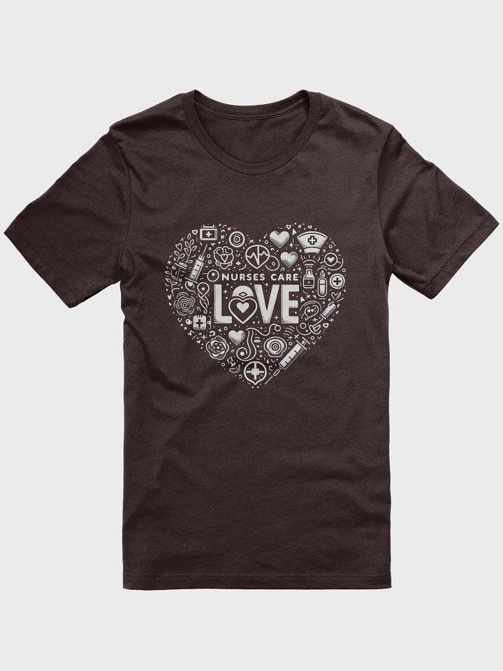 Nurse Love Icon Heart T-Shirt product image (5)
