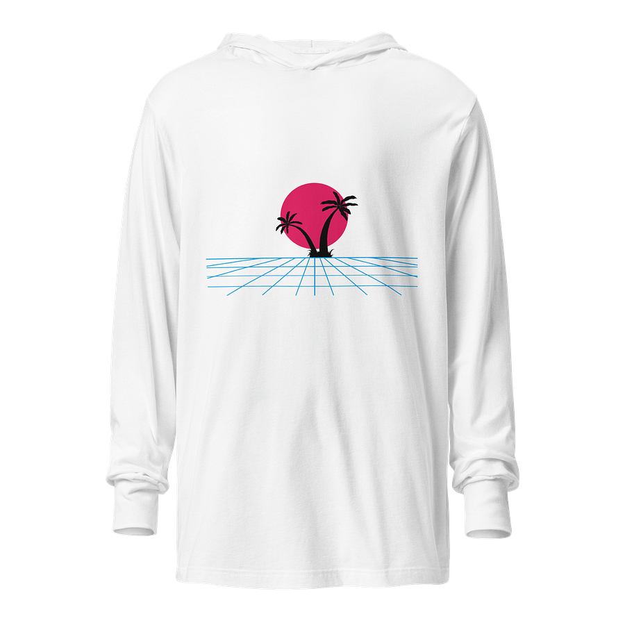 Retro Futurism Sunset Unisex Hoodie product image (1)
