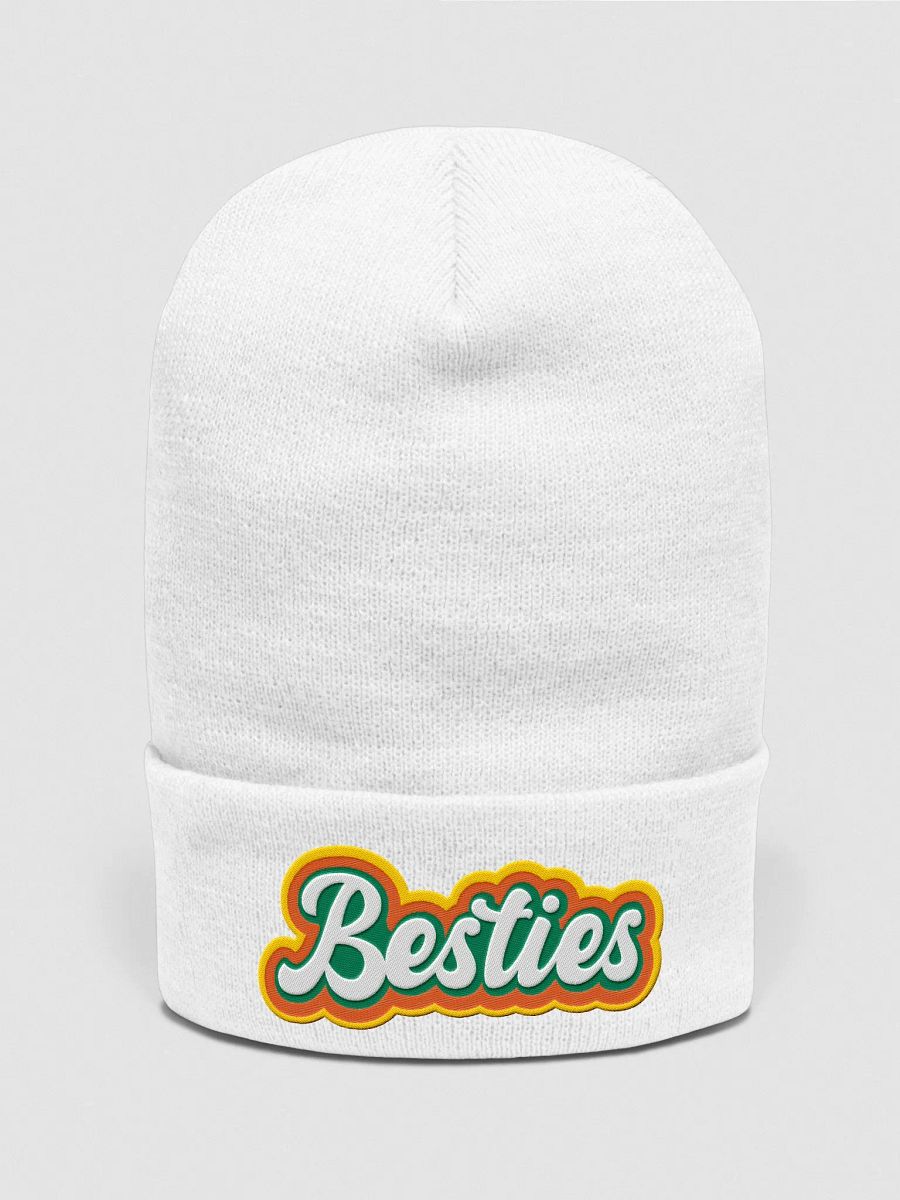 BFF Vibes Embroidered Beanie product image (1)