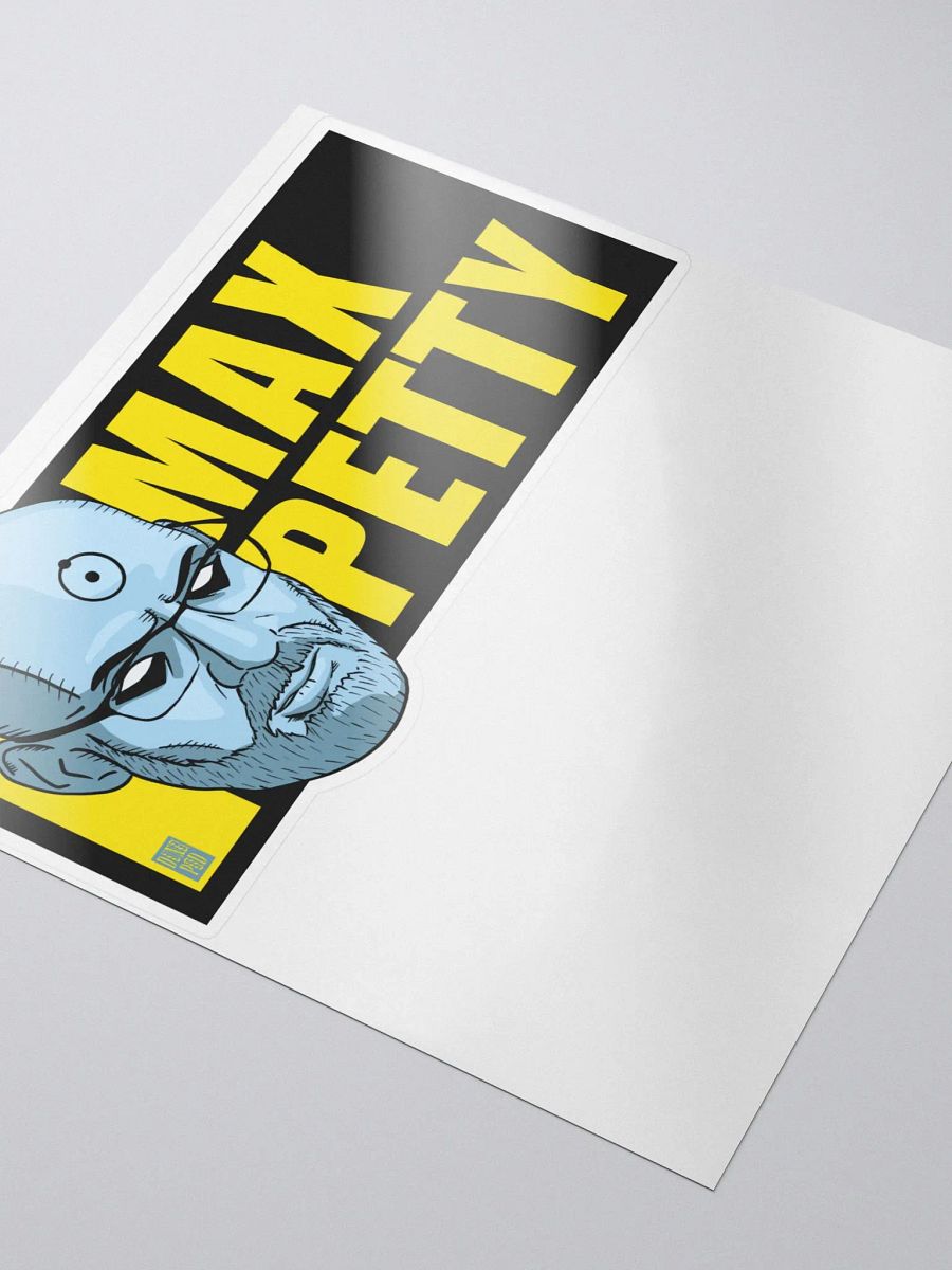 Max Petty Sticker product image (3)