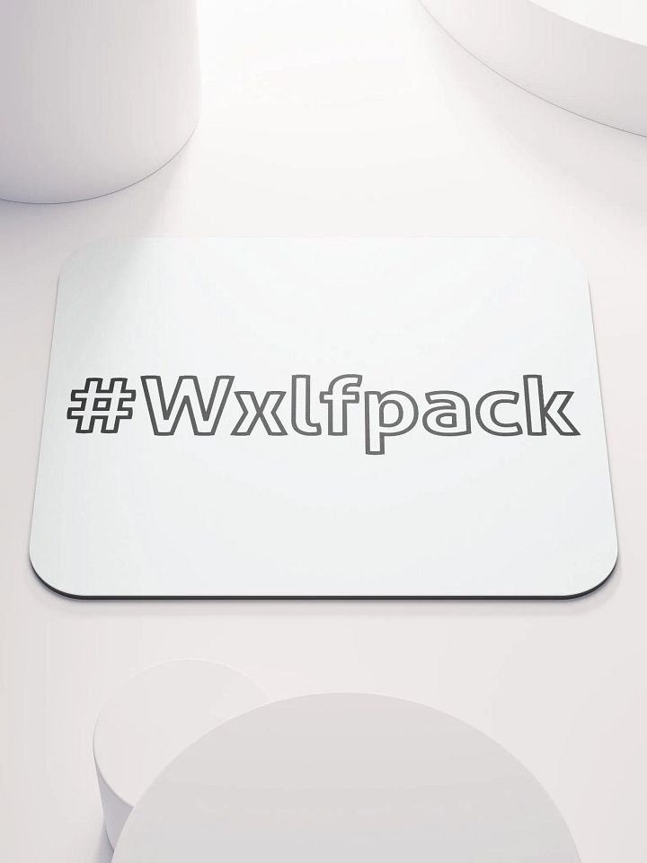Wxlfpack Mouse Pad-White product image (1)