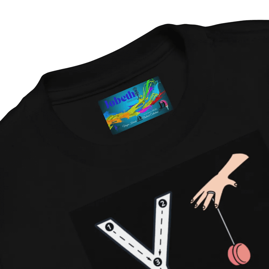 JoBeth Design  Black  Yy Toddler T-Shirt👚 product image (4)