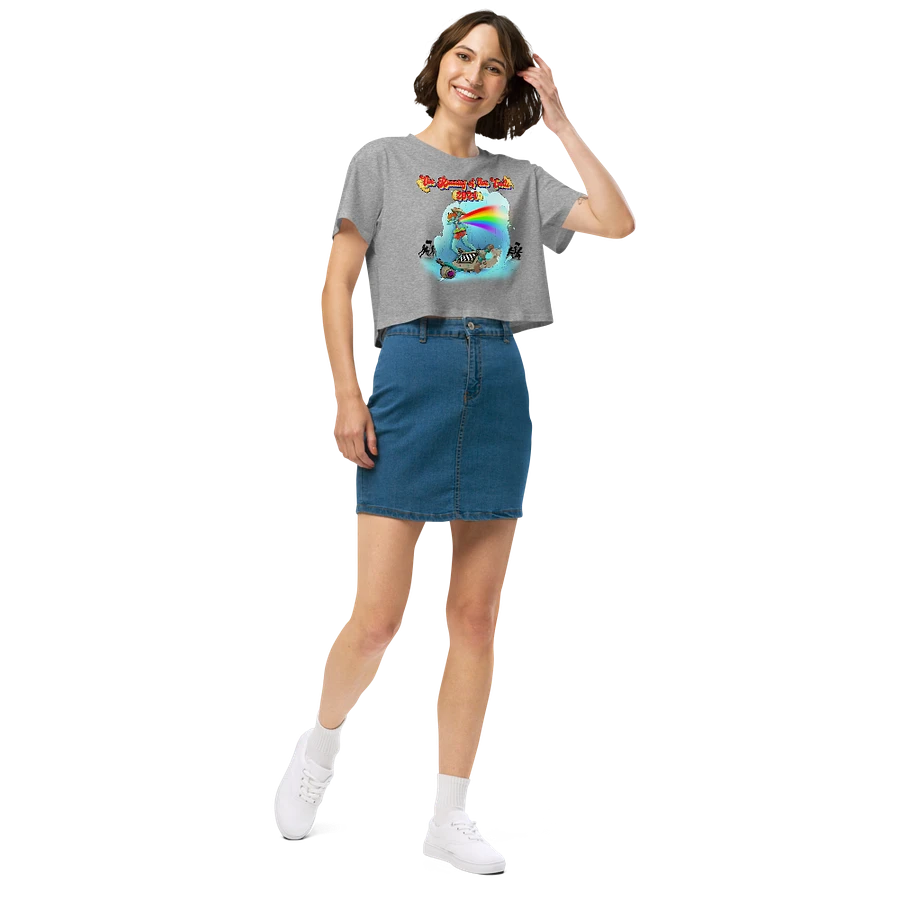 Running of the Trolls Crop Tshirt by Mischi product image (4)
